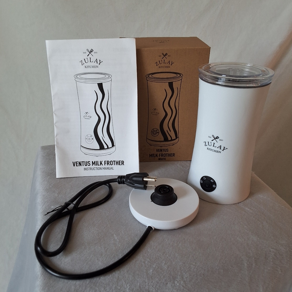 Zulay Kitchen Ventus Milk Frother NIB!
